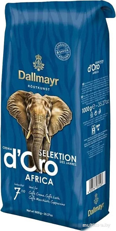 Кофе Dallmayr Crema d'Oro Selektion Des Jahres Africa зерновой 1 кг