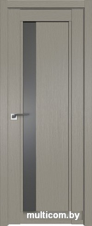 Межкомнатная дверь ProfilDoors 2.71XN 70x200 (стоун/стекло графит)