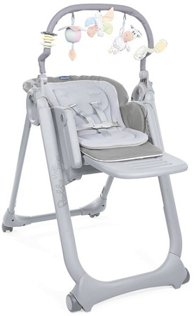Высокий стульчик Chicco Polly Magic Relax (moonstone)
