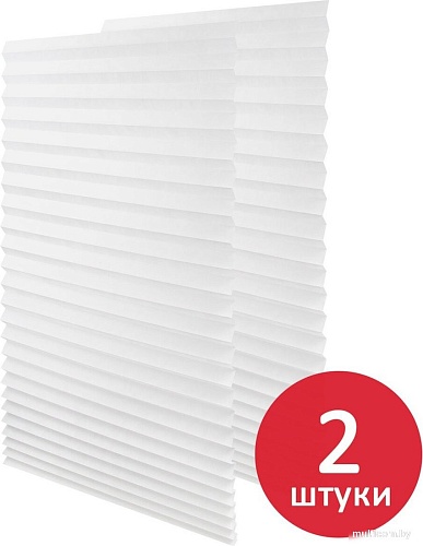 Плиссе Brabix 60x180 700005 (2шт, белый)