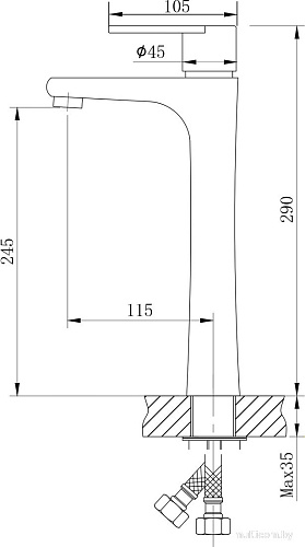 Смеситель Ekko E11802