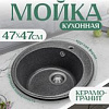 Кухонная мойка Saniteco Nova (графит)