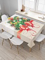 Скатерть JoyArty Новогодняя открытка tc_78067_120x145