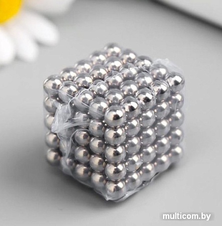 Магнитный куб Sima-Land Неокуб магнит 710855 (серебристый)