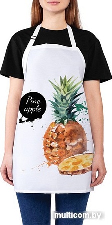 Фартук JoyArty Ананас акварелью ap_62304