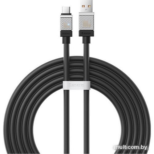 Кабель Baseus CoolPlay Series USB Type-A - USB Type-C (2 м, черный)