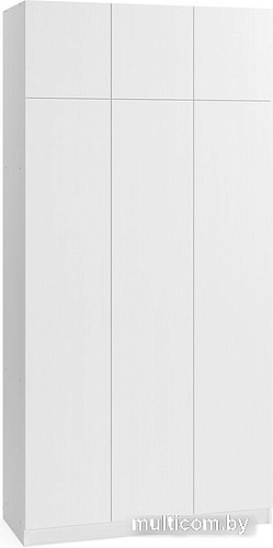 Шкаф распашной Soma Lord Lite 3-х створчатый 120x240 (белый)
