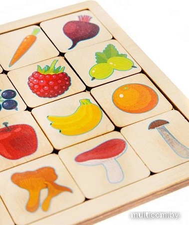 Мозаика/пазл Десятое королевство Овощи-Фрукты-Ягоды-Грибы 00740 (24 эл.)
