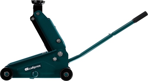 Подкатной домкрат СибрТех 50837 2.5т (кейс)