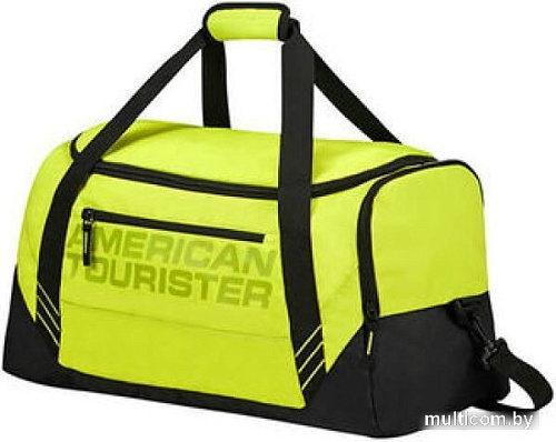 Дорожная сумка American Tourister Urban Groove Black/Lime Green 59 см