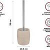 Ершик для унитаза Perfecto Linea Yellowstone 35-503500 (бежевый)
