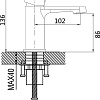 Смеситель Shevanik S8101F