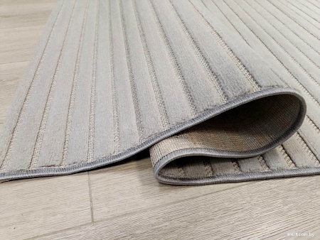 Ковер для жилой комнаты Radjab Carpet Сканди Сизаль Прямоугольник 10935A 12195 (2x2.9, Grii/Grii)