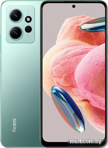 Смартфон Xiaomi Redmi Note 12 8GB/128GB без NFC международная версия (мятно-зеленый)