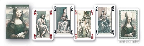 Карточная игра Lo Scarabeo Leonardo Da Vinci Playing Cards PC45