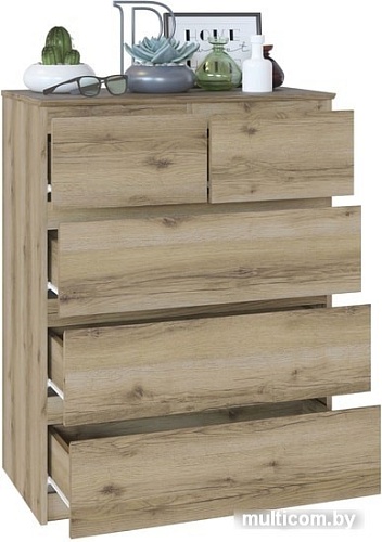 Комод Сокол Т-5Р (дуб делано)