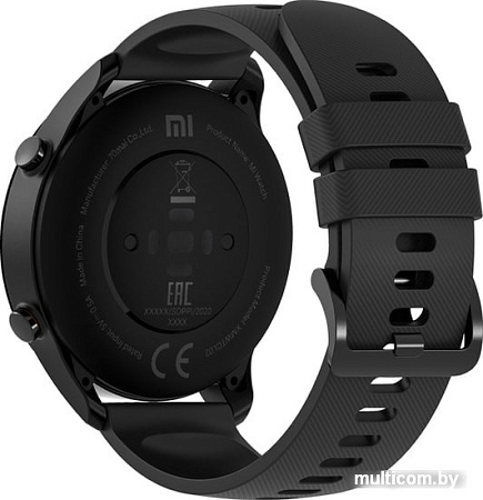 Умные часы Xiaomi Mi Watch XMWTCL02 (черный, международная версия)