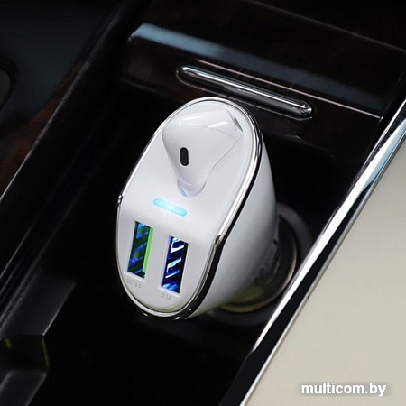 Bluetooth гарнитура Hoco E47 (белый)