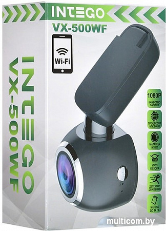 Автомобильный видеорегистратор Intego VX-500WF