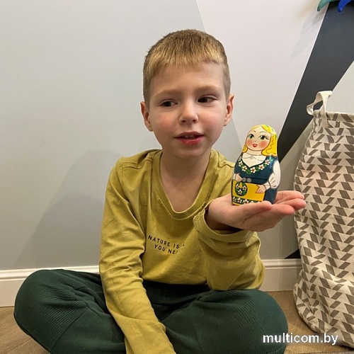 Развивающая игра Брестская Матрешка В шведском народном костюме (набор 5 шт)