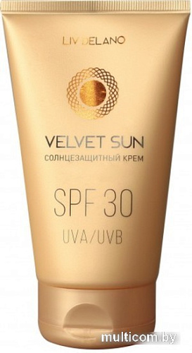 Крем солнцезащитный Liv Delano Velvet sun SPF 30 150 г