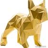 PaperCraft Живая бумага Бульдог Марсель (золотой)