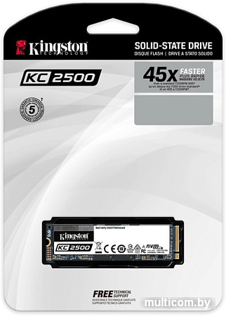 SSD Kingston KC2500 250GB SKC2500M8/250