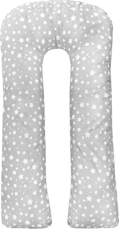 Подушка для беременных Amarobaby Звездочка AMARO-40U-ZvS (серый)