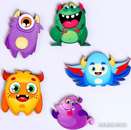 Развивающая игра Лесная мастерская Головоломка. Монстрики 9456528