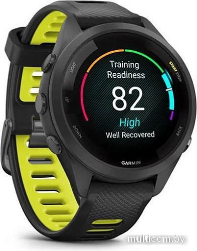 Умные часы Garmin Forerunner 265S 42 мм (черный/желтый)