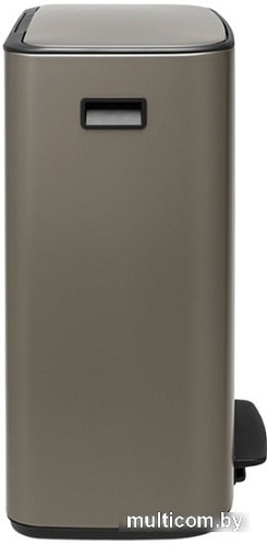 Brabantia Bo Pedal Bin 2 x 30 л (платиновый)