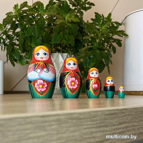 Развивающая игра Брестская Матрешка В белорусском традиционном костюме (набор 5 шт)