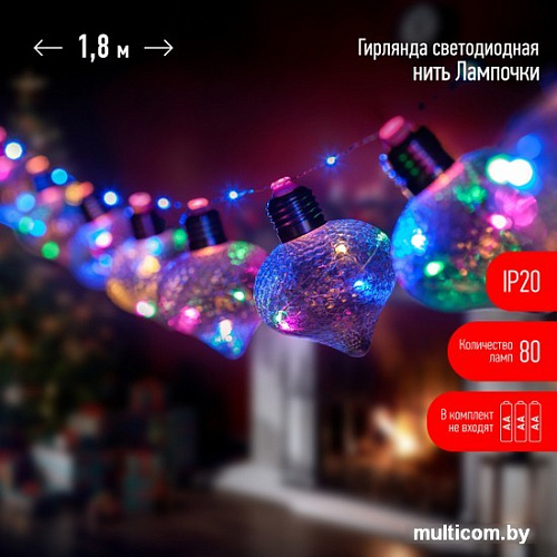 Гирлянда ЭРА ЕGNIG-80M