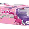 Набор для лепки SES Creative Единорог с блестками Светится в темноте 00471