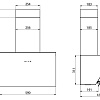 Каминная вытяжка ELIKOR Kitchen VG6674BB
