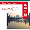 Фотобумага Lomond Двусторонняя глянцевая A4 180 г/м2 50л (0102065)