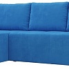 Угловой диван Mebelico Элида угловой 108670 (левый, велюр, голубой)