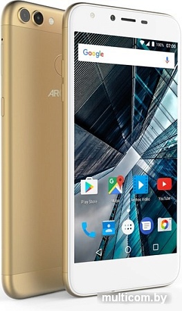 Смартфон Archos Sense 55DC (золотистый)