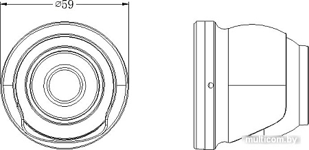 CCTV-камера Optimus AHD-H052.1(3.6)