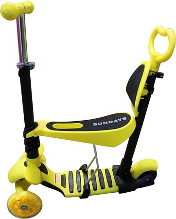 Самокат Sundays KB05B-4 (светящиеся колеса)