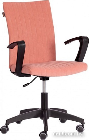 Офисное кресло TetChair Spark флок (розовый)