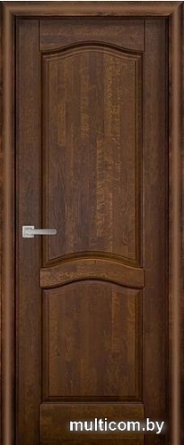 Межкомнатная дверь Юркас Лео ДГ 70x200 (античный орех)