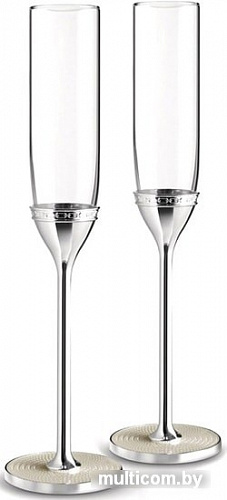 Набор бокалов для шампанского Wedgwood Wang With Love Nouveau Pearl 40019711