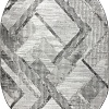 Ковер для жилой комнаты Safyun Eva LZ122-GREY-ANTRASIT-OVAL (1.4x2)