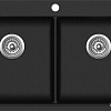 Кухонная мойка Aquasanita Magna SQM200AW (black metallic 601)