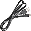 Кабель Buro BHP microUSB 1M Flat (черный)