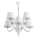 Подвесная люстра Arte Lamp Gracia A1528LM-8WH