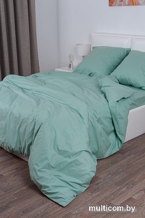 Постельное белье Миланика Фисташка 145x217 (поплин г/к)