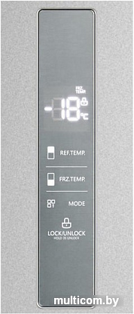 Четырёхдверный холодильник Midea MRC518SFNGX