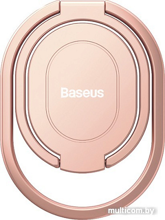 Накладка-держатель Baseus Rails Phone Ring Stand/Holder (розовое золото)